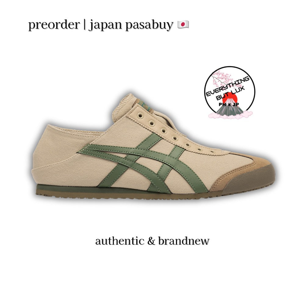 Mexico 66 Slip On Paraty Beige | Grass Green