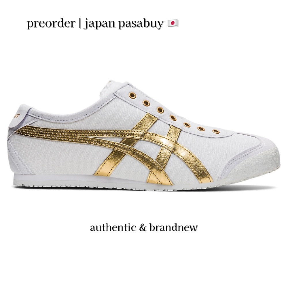Mexico 66 Slip White | Pure Gold