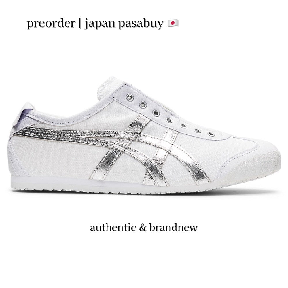 Mexico 66 Slip White | Pure Silver