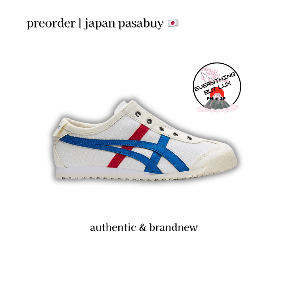 Mexico 66 Kids Slip on White Directoire Blue