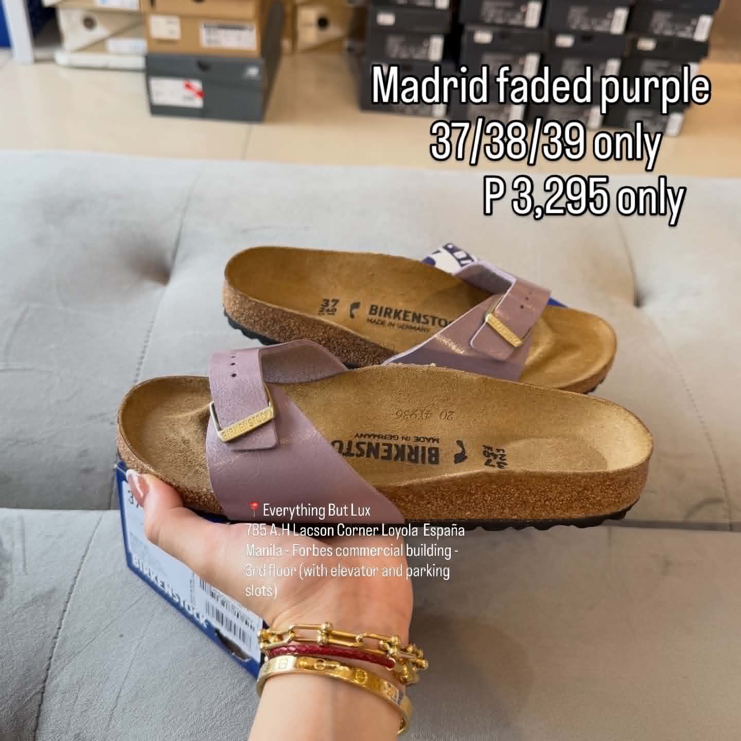BIRKENSTOCK - MADRID BS GRACEFUL FADED PURPLE