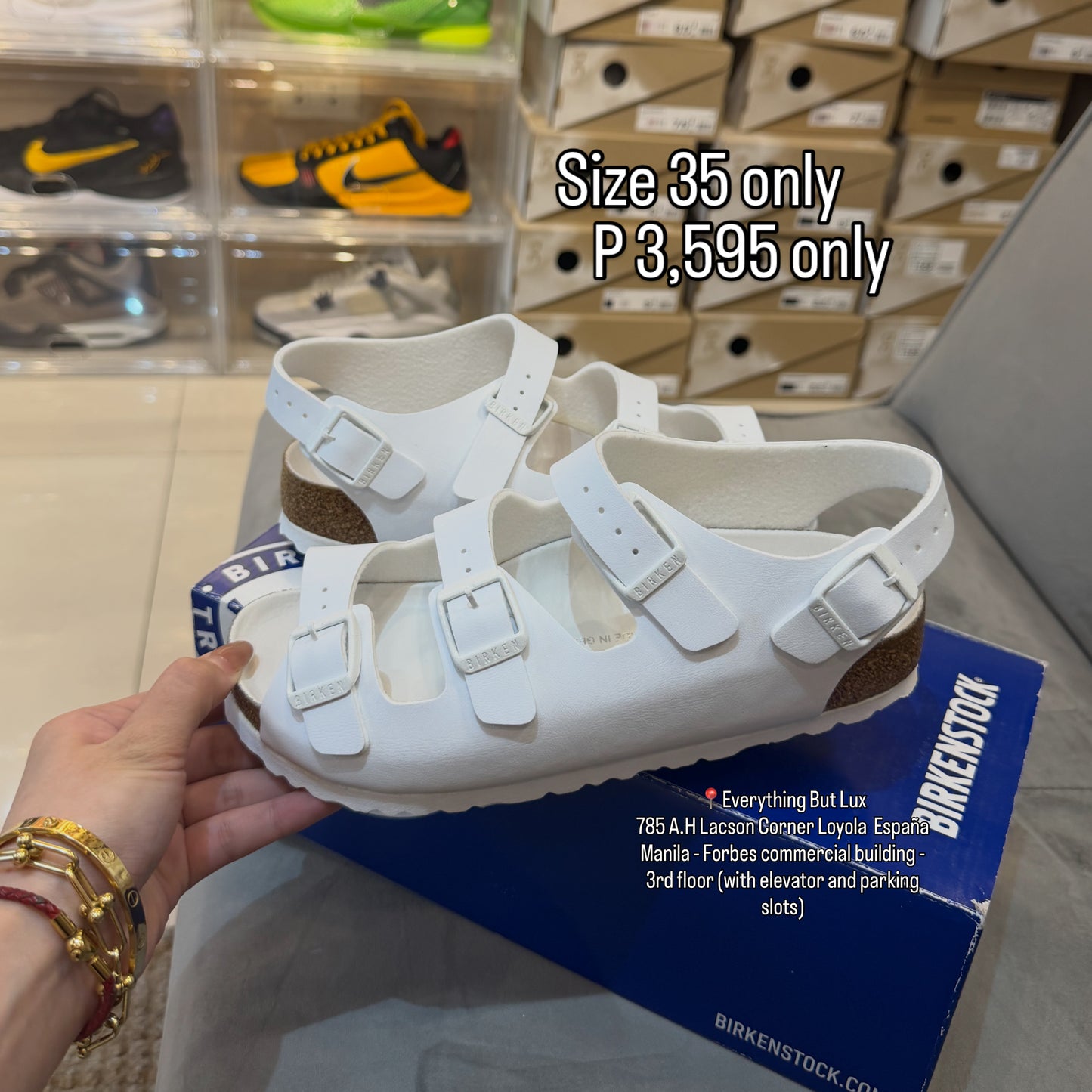 BIRKENSTOCK - OSLO WHITE
