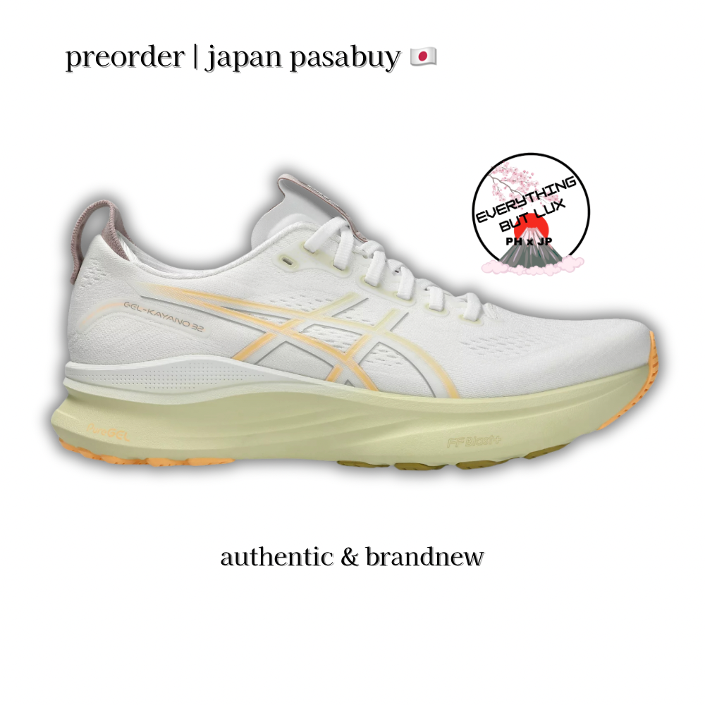 Asics Gel Kayano 32 White Orange Glow