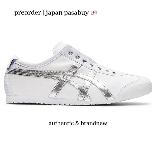 Mexico 66 Slip  White | Pure Silver