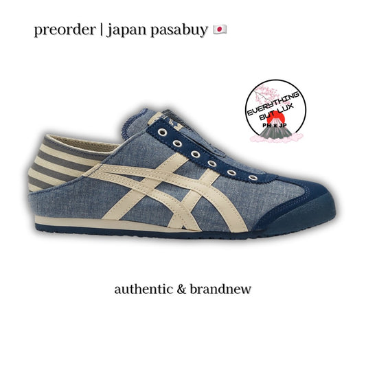 Mexico 66 Slip On  Paraty Blue Chambray | Natural
