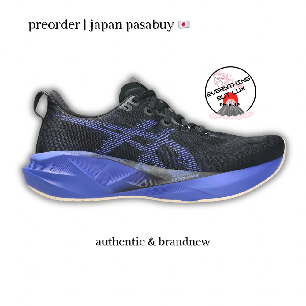 Asics Novablast 5 Black Cobalt Burst