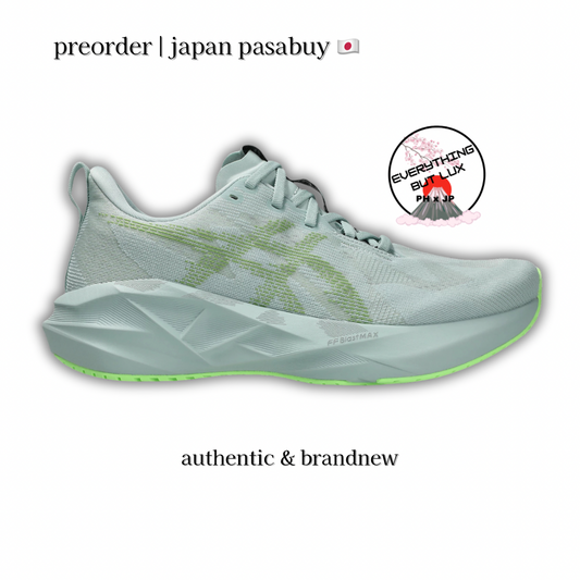 Asics Novablast 5 Cold Moss Light Orange
