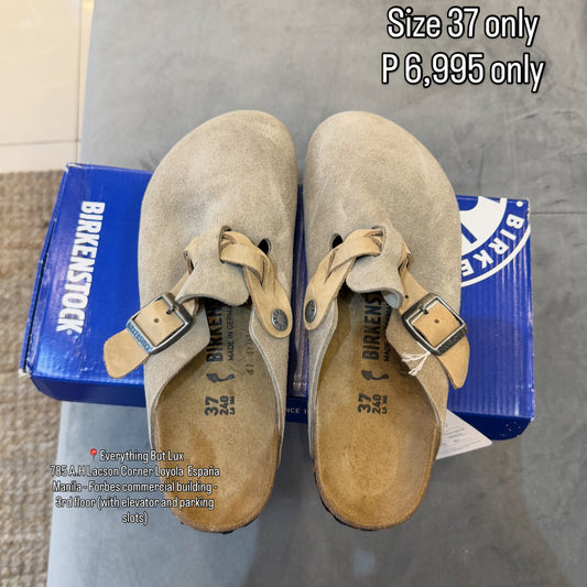BIRKENSTOCK - BOSTON BRAIDED TAUPE