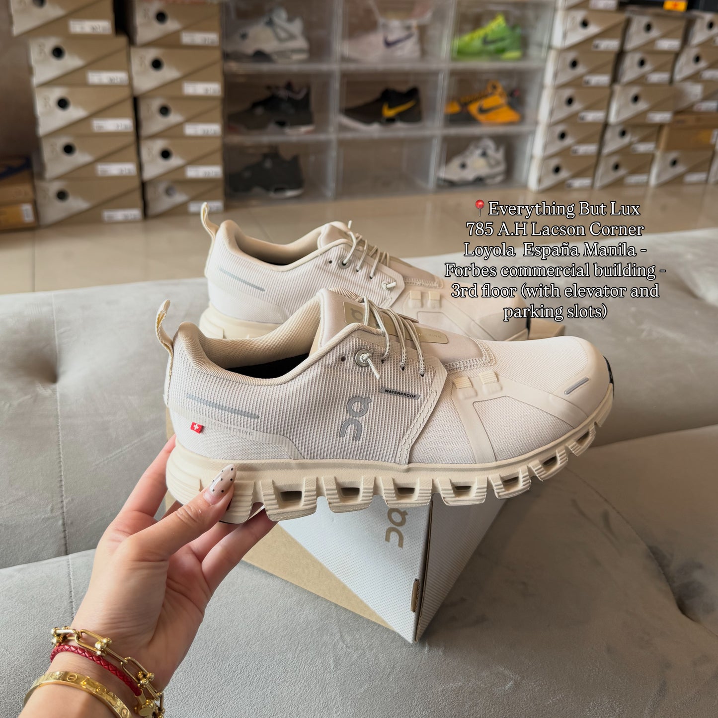 Cloud 6 WMNS Waterproof "Pearl Cream"