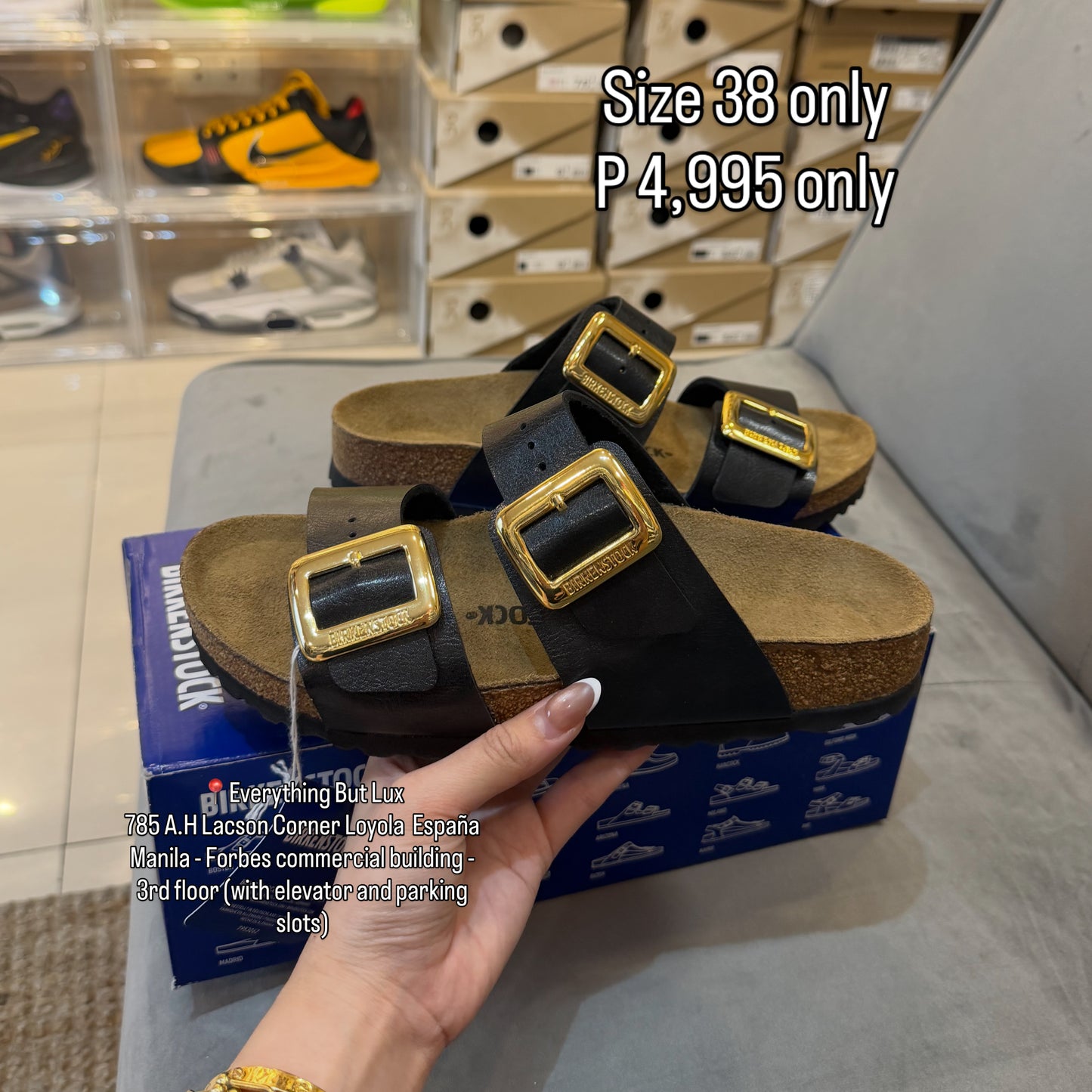 BIRKENSTOCK - SYDNEY BIG BUCKLE LICORICE