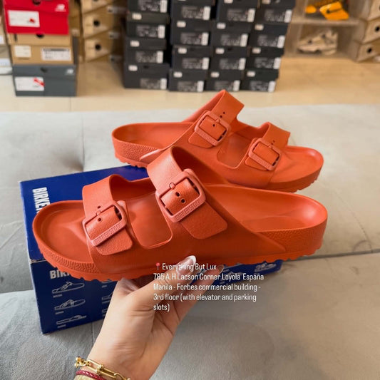 BIRKENSTOCK - Arizona Eva Rust Brown