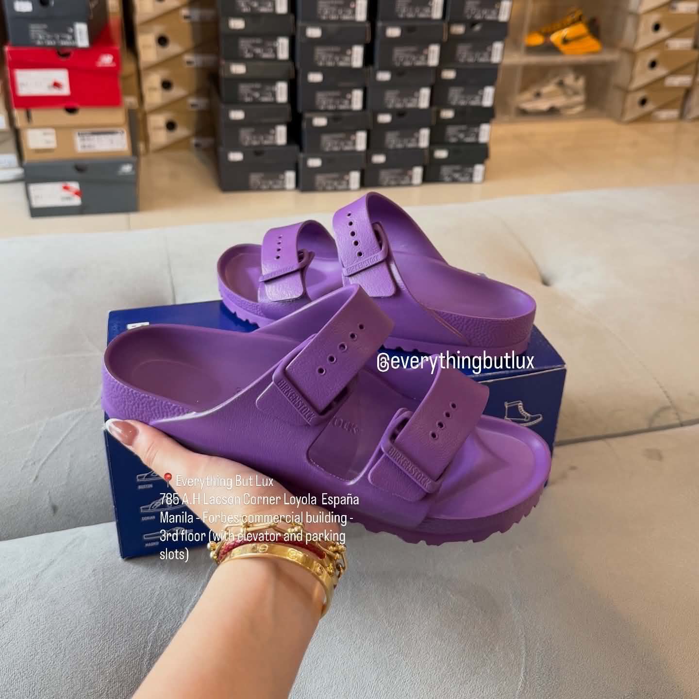 BIRKENSTOCK - Arizona Eva Bright Violet
